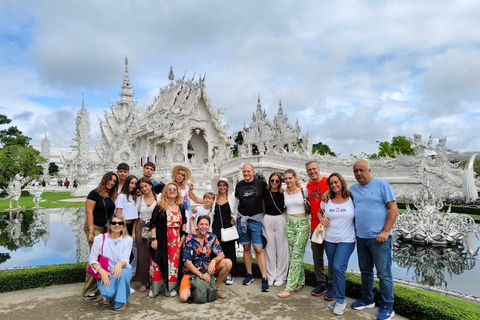 Chiang Rai:Guided Highlights Full-Day Tour-FREE LUNCH BUFFET Experience the Wonders of Chiang Rai with Free Thai Buffet