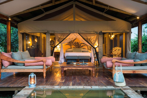 Entebbe : Safari de luxe dans le parc national Queen Elizabeth