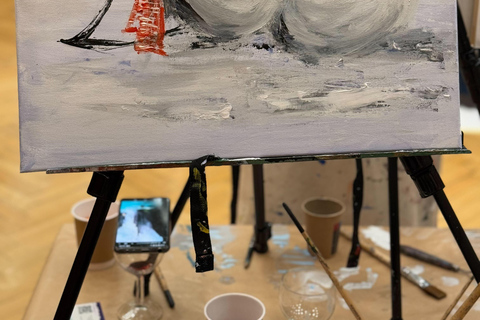 Christmas painting and mulled wine in Warsaw!