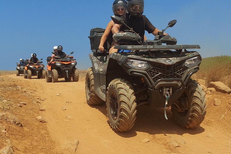 Crète : Safari en quad tout-terrain en soirée