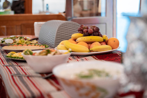 多哈：含自助晚餐的阿拉伯独桅帆船日落巡航夜间阿拉伯独桅帆船巡游（不含晚餐）