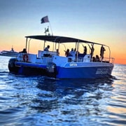 Katamaran-Sonnenuntergangs-Kreuzfahrt in Cefalù