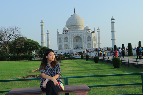 From Delhi: Taj Mahal Sunrise &amp; Agra Day Tour with Transfers