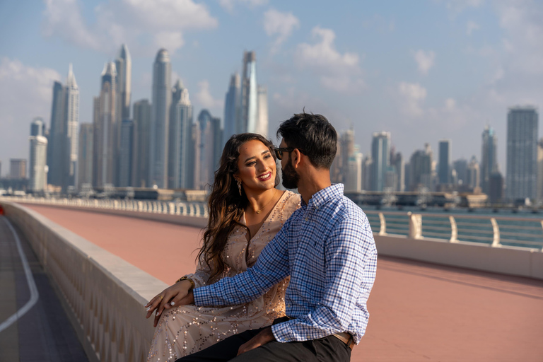 Dubai: Privat fotografering med hämtning och lämning på hotelletPrivat 3 timmars fotosession på 3 platser