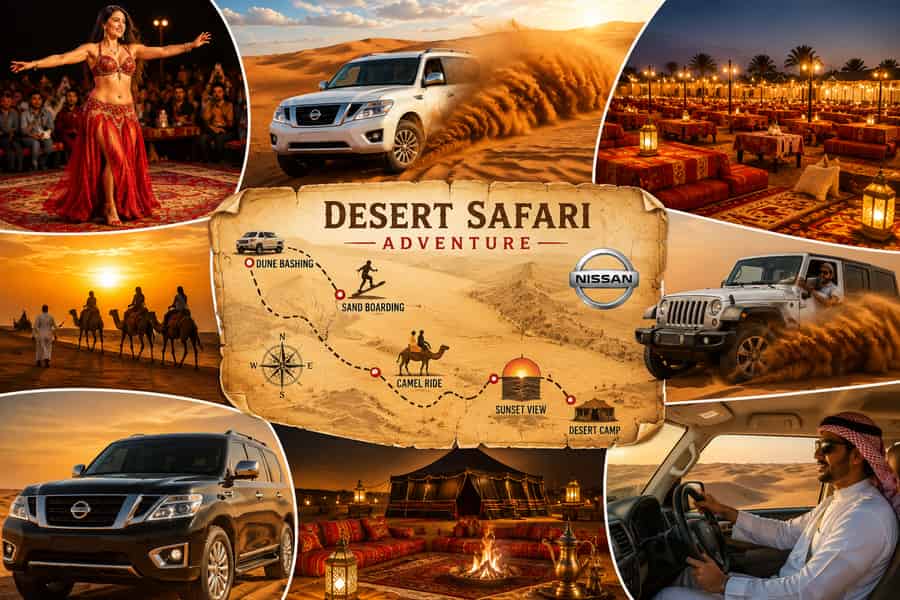 Dubai: Wüstensafari-Tour mit Hotelabholung und -rücktransfer. Foto: GetYourGuide Dubai: Wüstensafari-Tour mit Hotelabholung und -rücktransfer. Foto: GetYourGuide