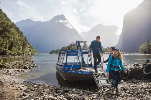 Milford Sound : Croisière nature et promenade sur la piste de Milford