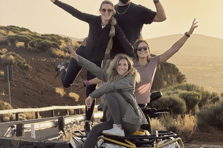 Puerto de la Cruz: Ascend Mount Teide on a quad bike to experience a magical sunset Individual Quad (1 person per quad)