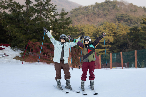 Da Seul: Tour sciistico in Corea - Jisan Forest ResortSnowboard &amp; Lift per principianti