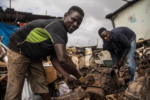 Accra: E - tour privato dei rifiuti (agbogloshie)