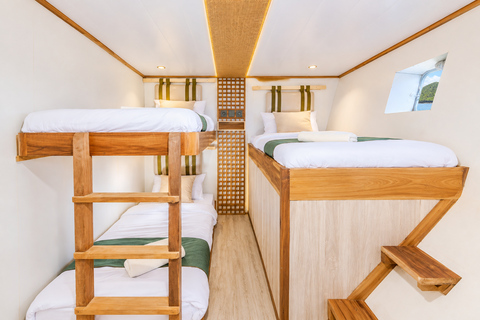 3D Komodo Sailing & Land Tour 12 Stops Single Bed & Hotel 3-Day Shared Cabin, Single Bed No Land Tour No Park Fee