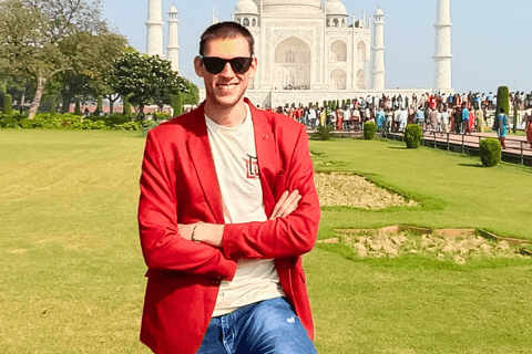 Z Delhi: Taj Mahal i Agra - prywatna jednodniowa wycieczkaWycieczka z samochodem AC, kierowcą i przewodnikiem