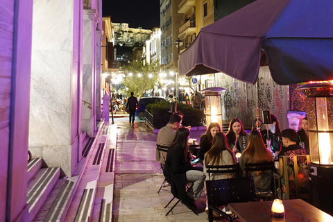 Visite nocturne à pied d&#039;AthènesVisite nocturne d&#039;Athènes