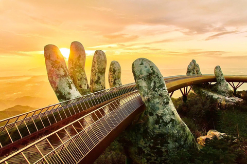 Da Nang/Hoi An: Golden Bridge, Lady Buddha & Marble Mountain Private Group Tour with Licensed English-Speaking Guide