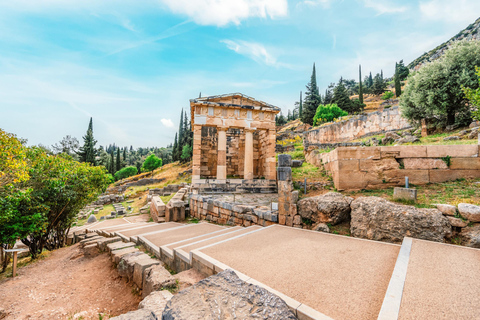 Athens: Private Tour of Delphi, Delphi Museum, and Arachova Tour Price with Entry Tickets
