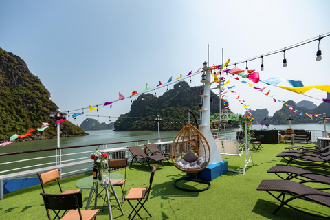 From Ninh Binh: 1 Day Ha Long Bay Deluxe Cruise Drop-off in Ha Long