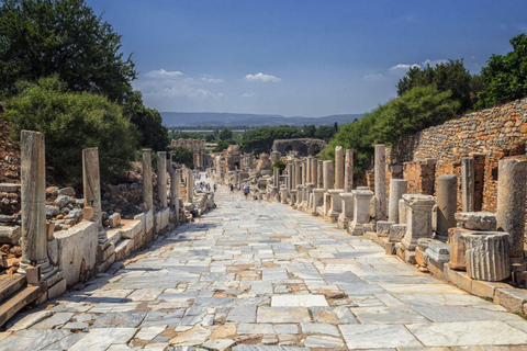 Kusadasi : Ephèse, maison de la Vierge Marie et visite des temples