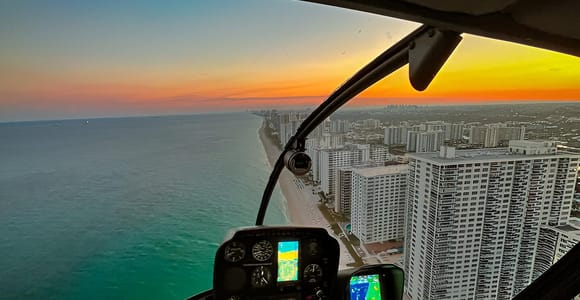 Fort Lauderdale: 20-minütiger Hubschrauberrundflug