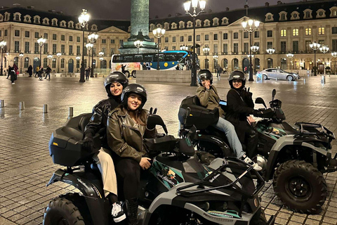 Paris : Visite guidée en quad des hauts lieux de la ville