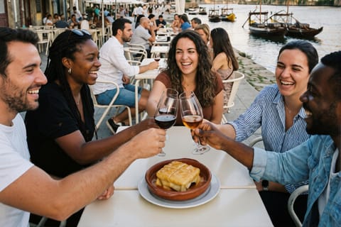 Porto: Bolhão Market Food Tour with Francesinha & Port Wine