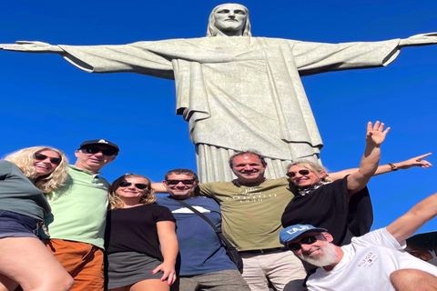 Sunrise Rio Tour: Christ the Redeemer + Mirante Dona Marta + Selarón