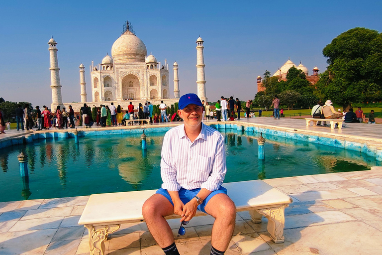 Agra: Taj Mahal Skip-the-Line, Baby Taj & Agra Fort Day Tour Tour with Ac Car, Driver and Guide Only