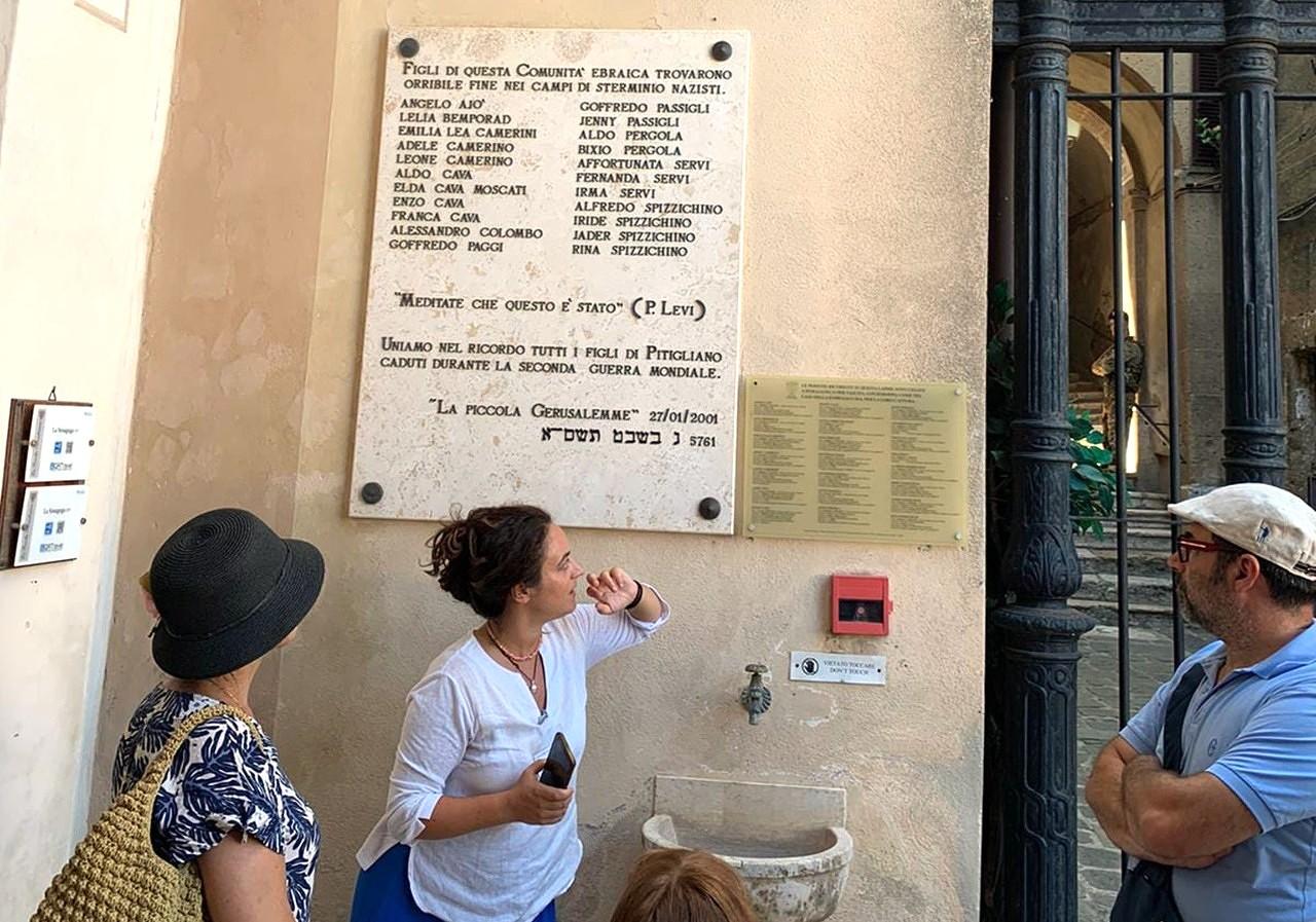 Pitigliano: Rundgang durch das Dorf und das jüdische Viertel