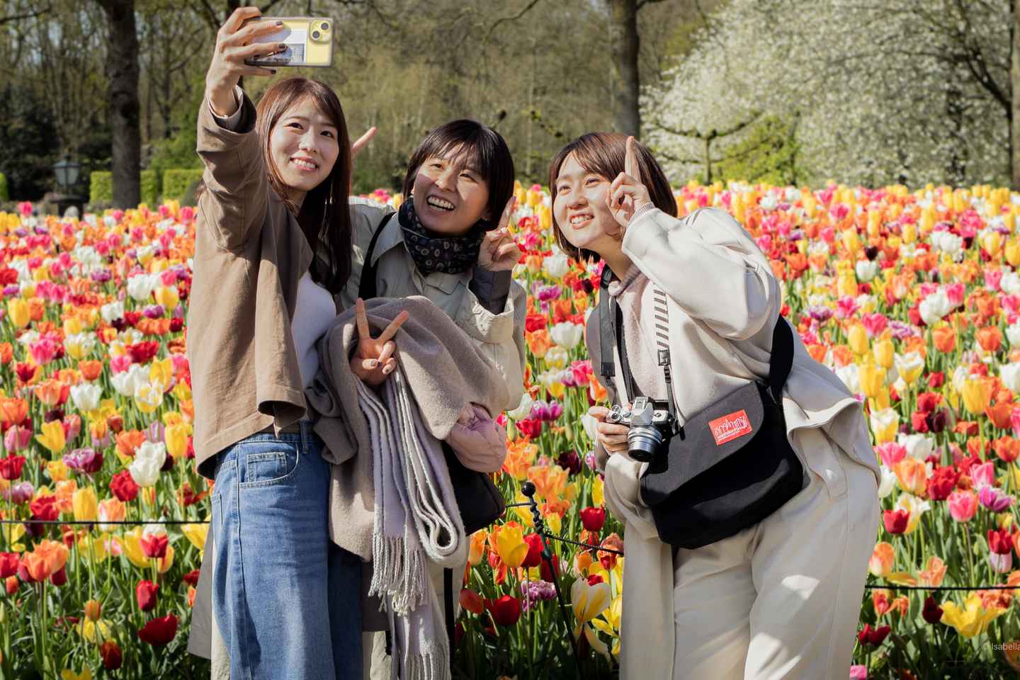 アムステルダム：キューケンホフ入場券＆シャトルバス（フレキシブルリターン付き）