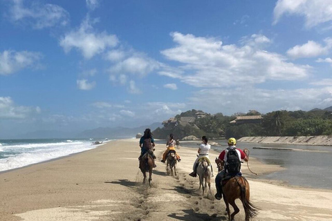 Santa Marta: Horseback riding on Los Naranjos beach Tayrona