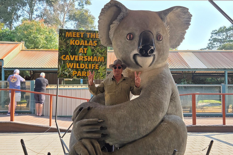 Perth: Caversham Wildlife Park & Swan Valley Tour