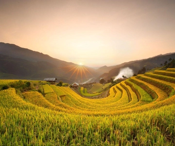 Mu Cang Chai: Motorradabenteuer mit Wasserfällen und Dörfern
