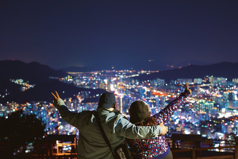 Busan: Visita nocturna con el mercado de Jagalchi y el Skywalk