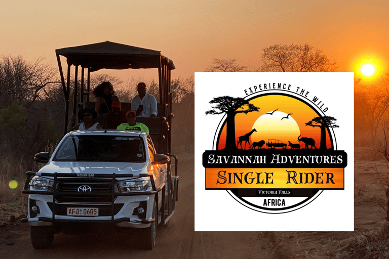 Cascate Vittoria: Game Drive o Safari per cavalieri singoli