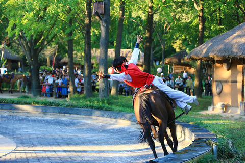 Seoul: Hwadam Forest & Namhansanseong & Korean Folk Village Private Tour (1-8 people Max)