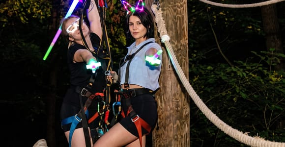 Oahu: Night Ninja Adventure Course