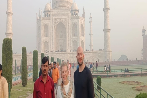 Taj Mahal i Agra Fort Gatimaan ExpressFort Taj Mahal Agra i Baby Taj przez Gatimaan Express