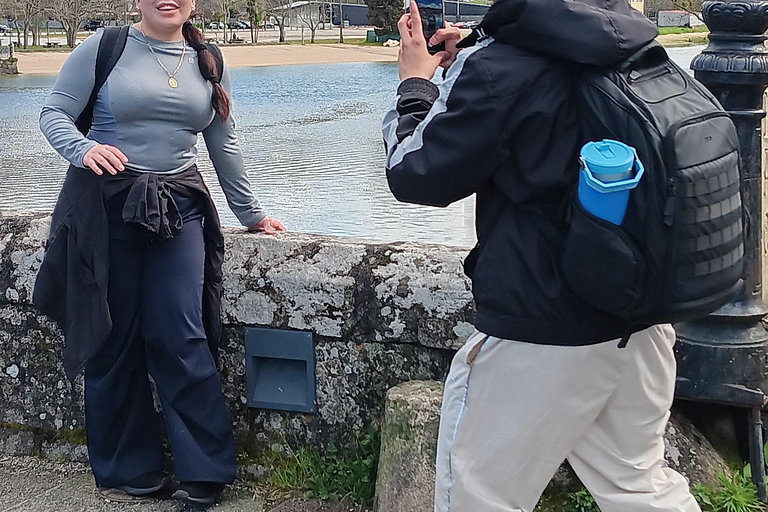 Roads from Tui to Santiago Compostela