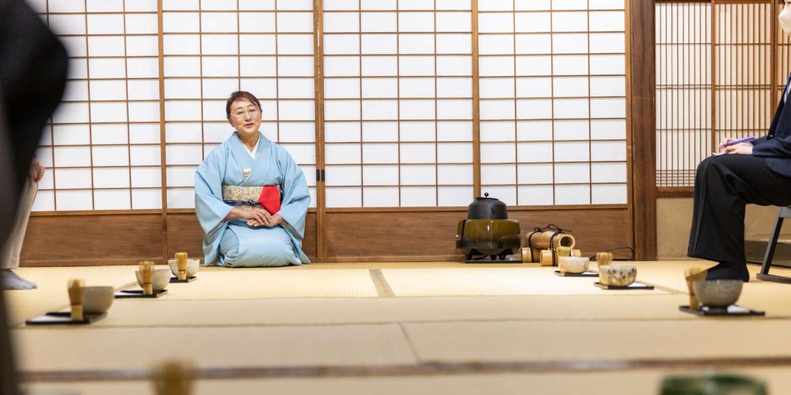 Kyoto: Tea Ceremony in 100-year-old Kyo-Machiya Townhouse