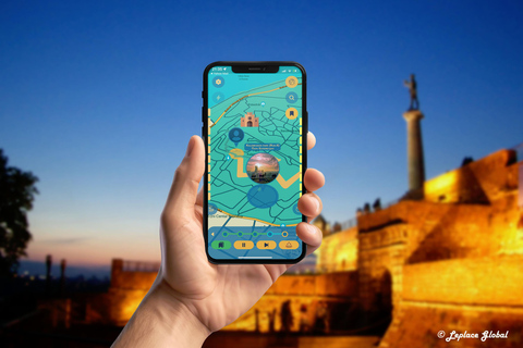 Tour a piedi del centro di Belgrado con applicazione per smartphone
