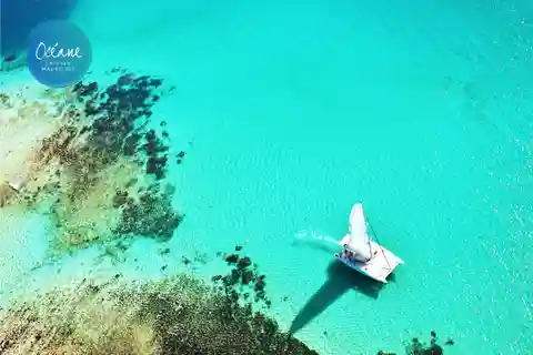 Ile aux Cerfs: Частный круиз на катамаране OCÉANE на целый день