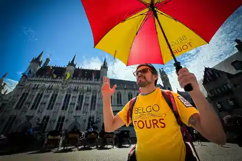 Passeggiata medievale di 2 ore e degustazione di cioccolato a Bruges