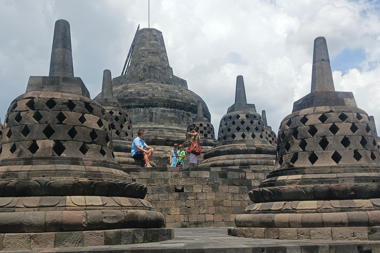 Yogyakarta: Borobudur & Prambanan Tour with structure Access Sunrise Inside Borobudur & Prambanan Temple