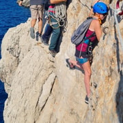 Marseille : Klettersteig in der Calanque von Sormiou