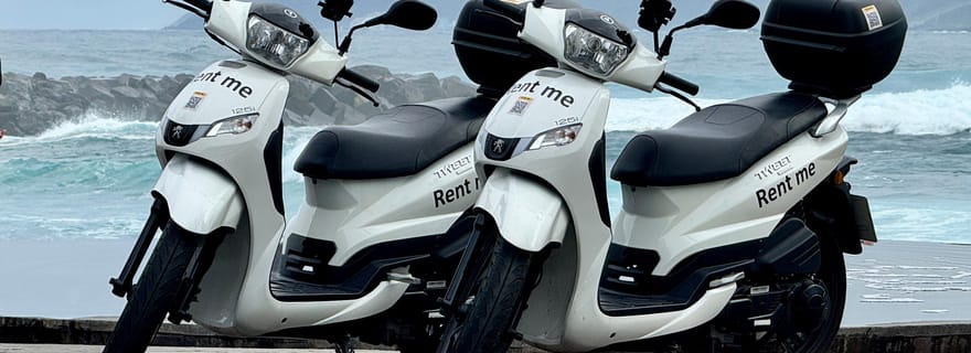 Puerto de la Cruz : Louez un scooter 125cc et parcourez Tenerife à votre rythme