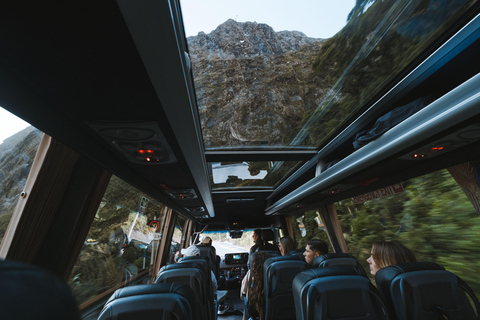Milford Sound Small-Group Glass-Roof Tour from Queenstown Glass-Roof with a Fixed Wing Flyback