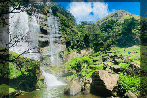Ella: Bomburu Ella Waterfall & Porawagala View Point Tour
