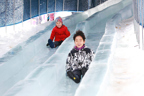 From Seoul: Pyeongchang Trout Festival & Ice Fishing A. Round-Trip Shuttle Bus Only