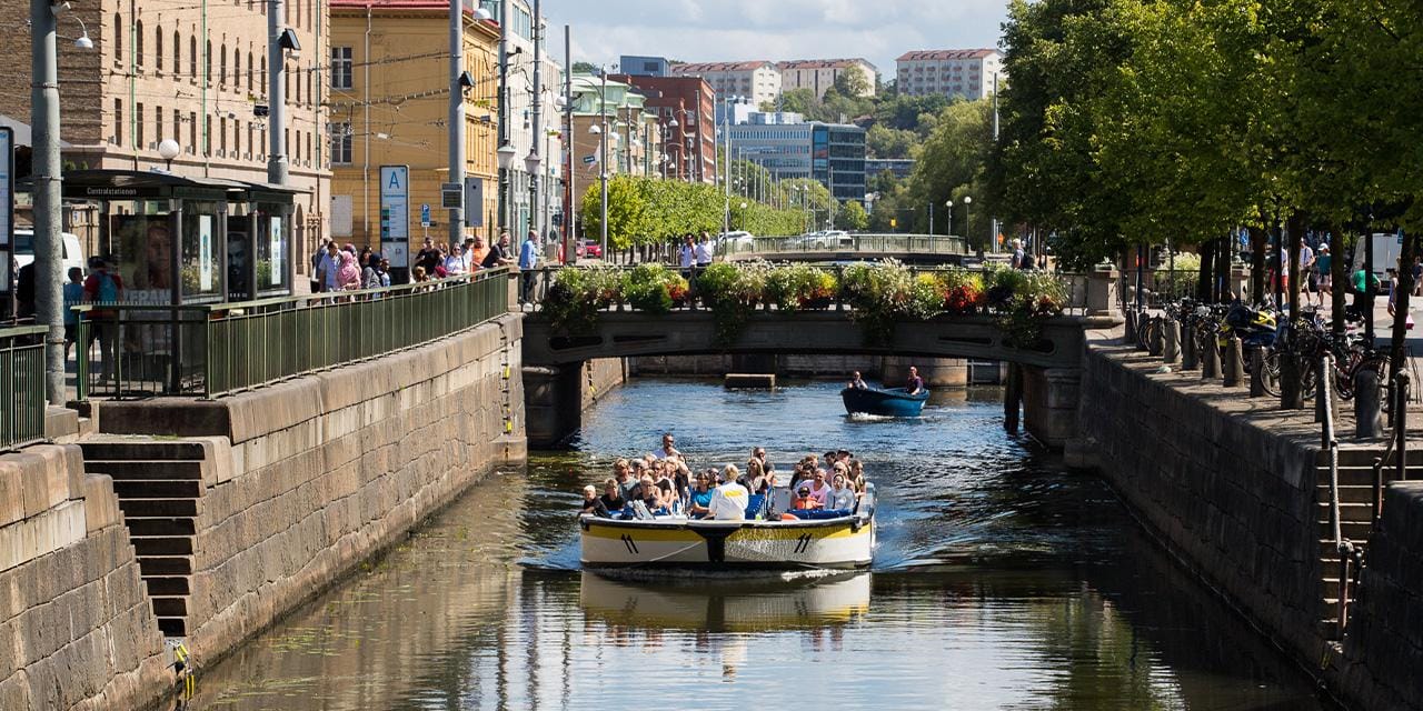 Göteborg: 24-Stunden-Ticket Hop-On-Hop-Off-Sightseeing-Boot