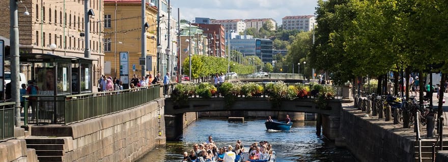 Göteborg : bateau à arrêts multiples multiples de 24 heures
