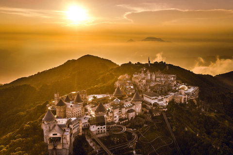 Da Nang/Hoi An: Golden Bridge Sunset & Night All-Inclusive Golden Bridge Sunset All-Inclusive - Da Nang Pickup
