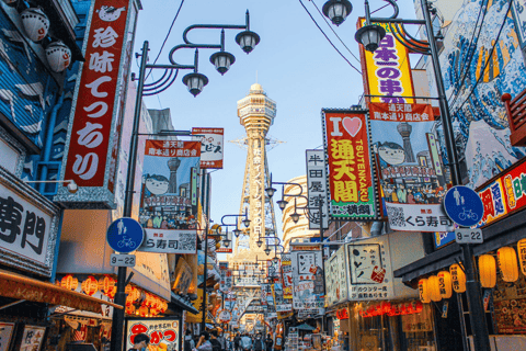 Osaka Private Highlights: Castle, Shinsekai & Dotonbori